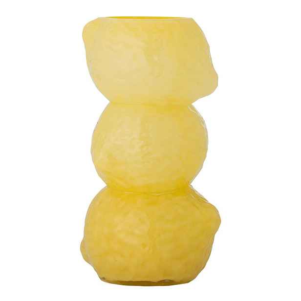 Žlutá skleněná váza (výška 27 cm) Limone – Bloomingville