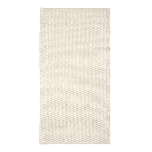 Krémový ručně tkaný běhoun s příměsí bavlny 70x140 cm Mascarell – Kave Home