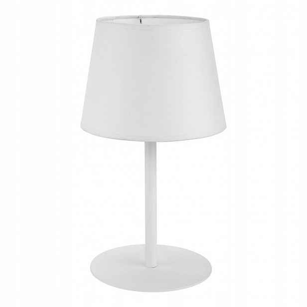 Stolní lampa Noční Kabinetová Bílá E27 Kov 36 cm Tk Lighting