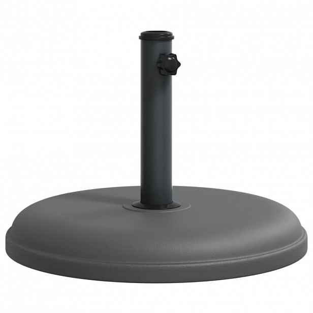 vidaXL Stojan na slunečník pro tyč Ø 32 / 32 / 38 mm 15 kg kruhový