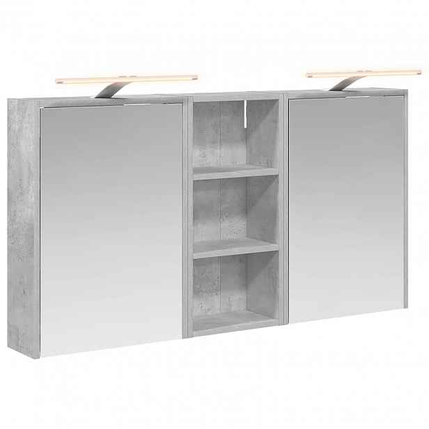 vidaXL Sada koupelnových skříněk 3 ks 116 x 16 x 62,5 cm