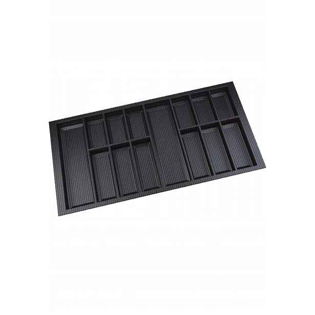 Peka 07.6018.CL Organizér CLASSICO-Kristall 1000/ rozměr 940 x 490/ černá