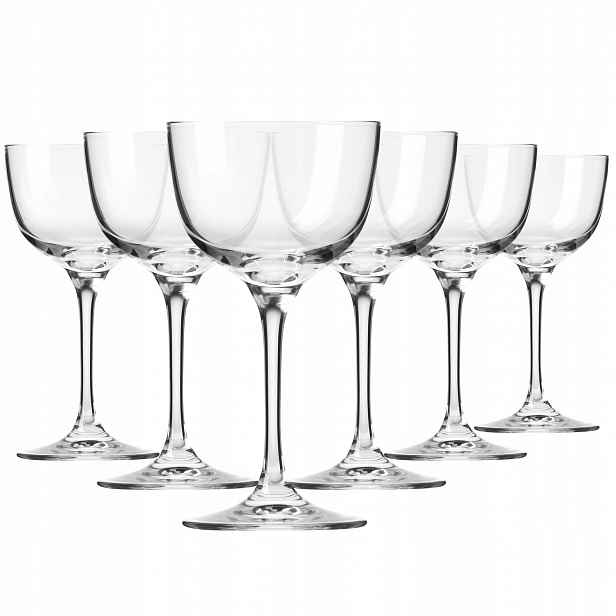 Skleničky na koktejly a martini Krosno Xno Nick & Nora komplet 140 ml 6 ks