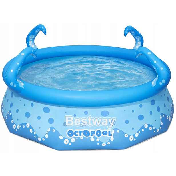 Bazén se stříškou a zavlažovačem Bestway Octopool 274 x 76 cm