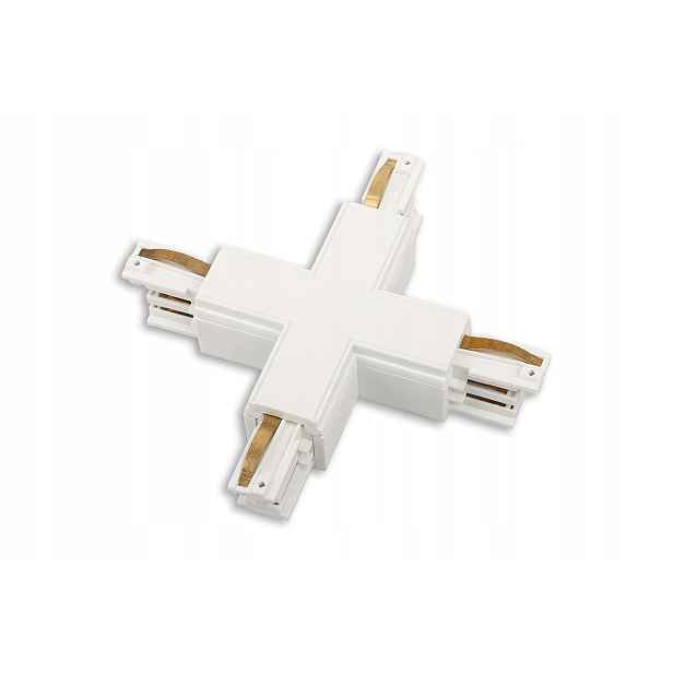 Maxlight Spojka X Bílá 3F, Hliníková, 220-240V, IP20