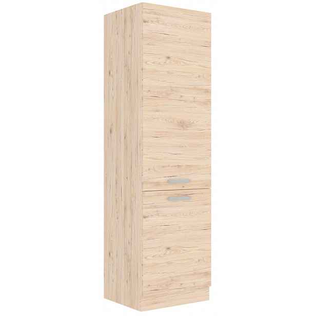 Vysoká kuchyňská skříň Bordeaux, 60 cm, dub bordeaux