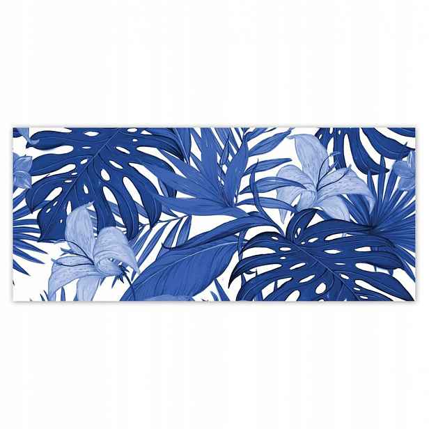 Fototapety 211x91 Classic Blue Monstera