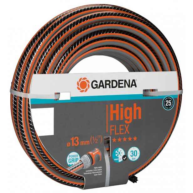 Hadice Gardena Comfort HighFlex 1/2" 18063 10 metrů Power Grip 30BAR