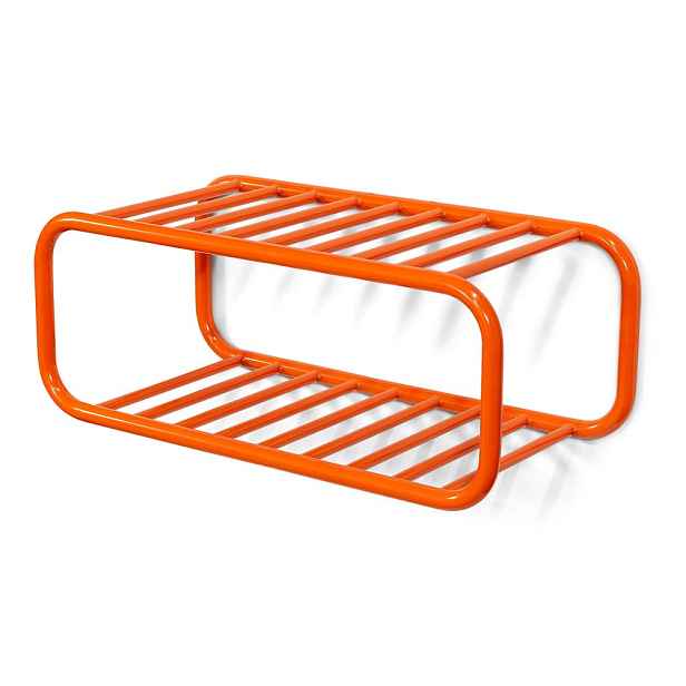 Oranžový kovový závěsný botník 72x28x35 cm Retro – Spinder Design