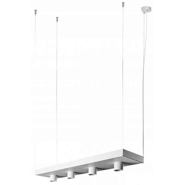 Závěsná lampa Plant Bílá 4xGU10 Stropní Svítidlo do pokoje do obývacího pokoje