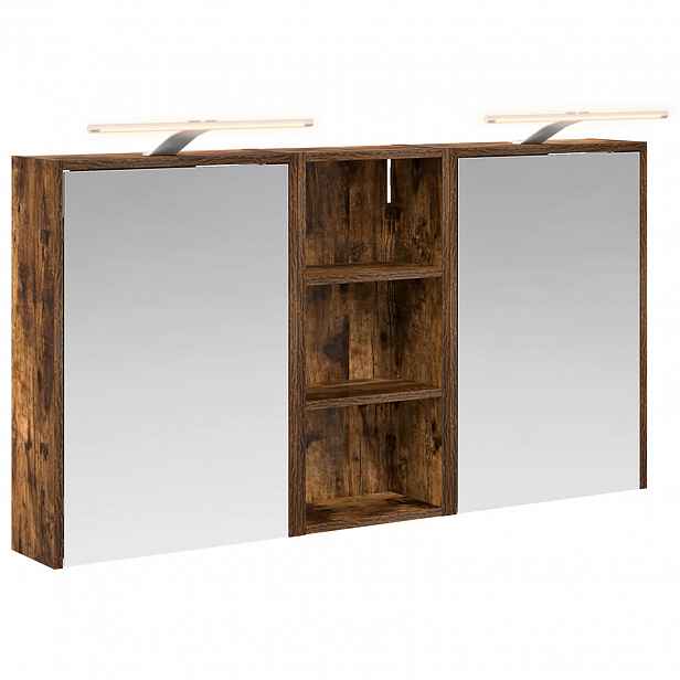 vidaXL Sada koupelnových skříněk 3 ks 116 x 16 x 62,5 cm