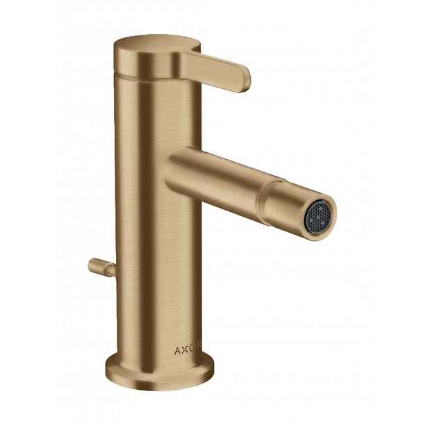 Axor One - Bidetová baterie s výpustí, EcoSmart, kartáčovaný bronz 48210140