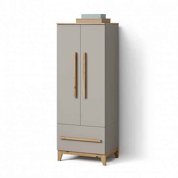 Livinity® DĚTSKÁ ŠATNÍ SKŘÍŇ Mailo Kašmír/Řemeselné 70 x 186.8 cm s lavicí