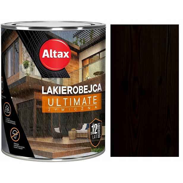 Altax Lakovací Ultimate Pryskyřičná Ochranná A Dekorativní 5 L Ebenová Barva