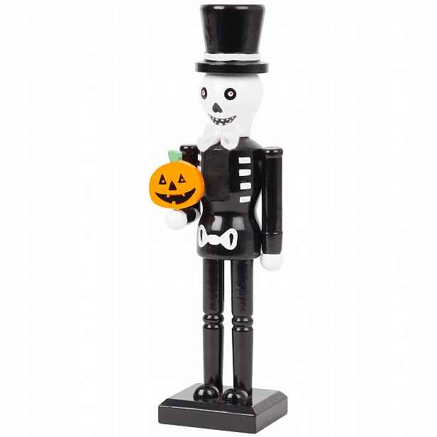 Louskáček Halloween SantaMuerte Kostra
