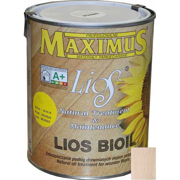 Maximus Lios Bioil Bianco 1L – olej na podlahy