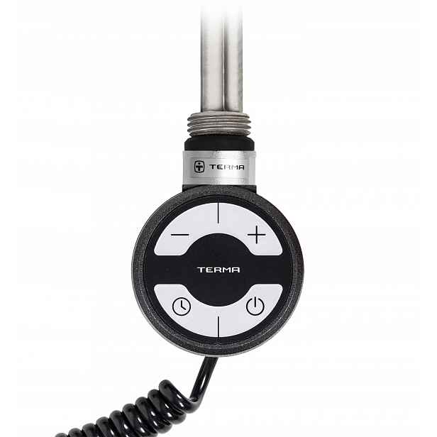 Terma Elektrický ohřívač Moa 200W Metallic Black (černý metalický)