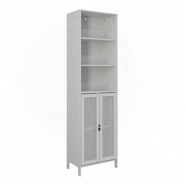 Vicco KOUPELNOVÁ SKŘÍŇKA Liora Bílá 48 x 170 cm se 2 dveřmi