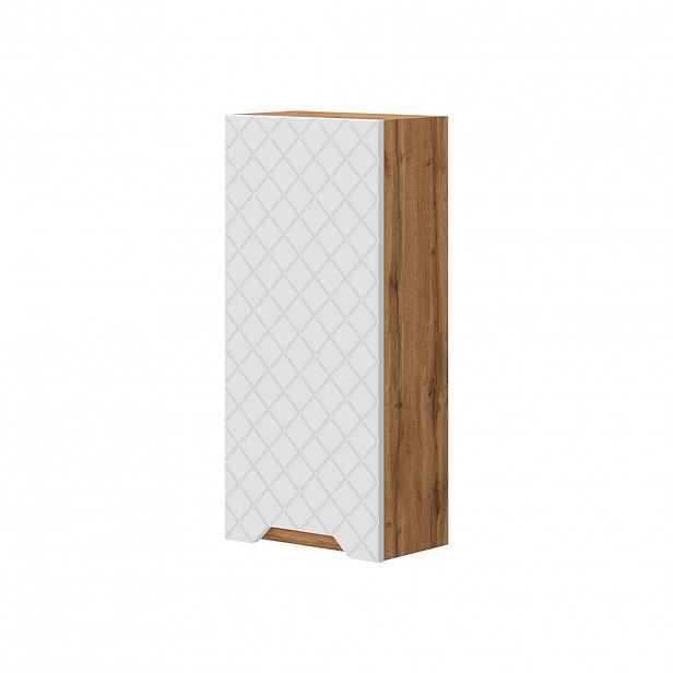 Vicco SKŘÍŇKA DO KOUPELNY Lotta Bílá 20 x 72.6 cm