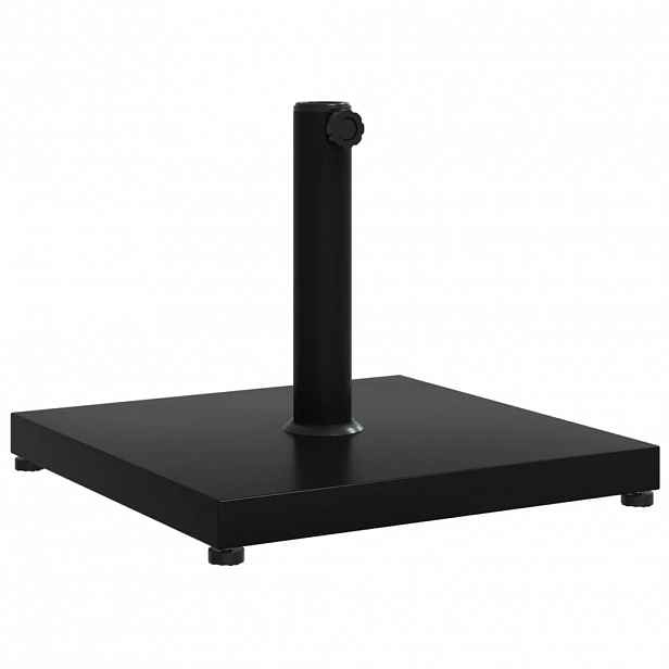 vidaXL Stojan na slunečník pro tyč Ø 32 / 38 / 48 mm 18 kg čtvercový