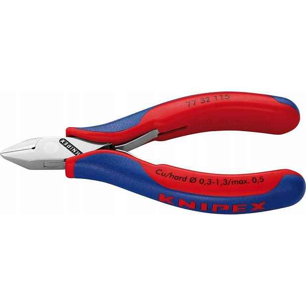 Boční štípací kleště pro elektroniku s malým úkosem 115 mm Knipex