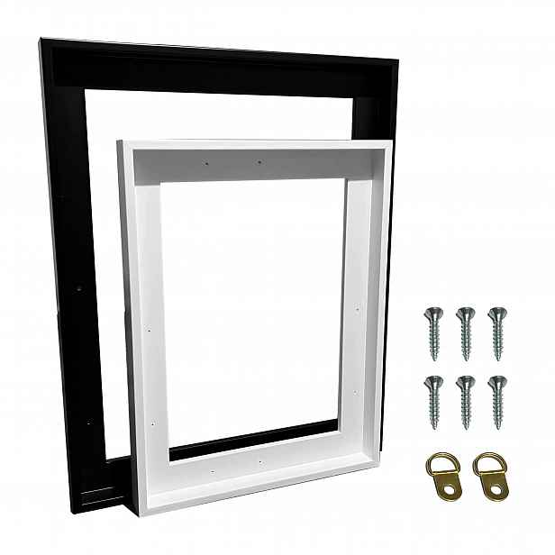 Rámeček Artnova na plátno 30x30 cm Černý Dřevěný Elegantní