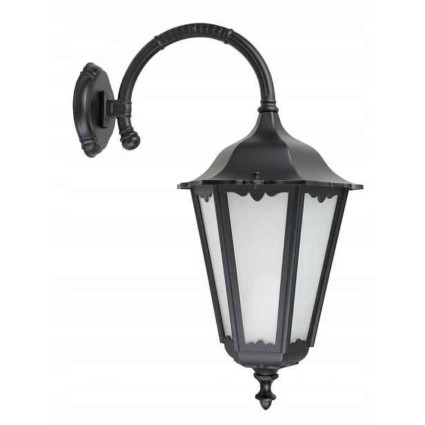 Venkovní nástěnné svítidlo retro černé 64 cm spodní IP43 Su-ma