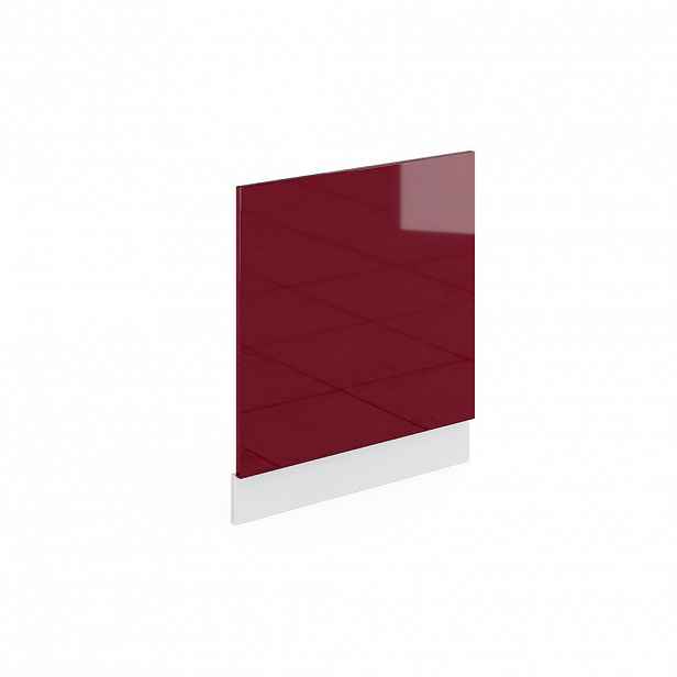 Vicco PŘEDNÍ PANEL R-Line Červená vysoký lesk 60 cm Bez pracovní desky