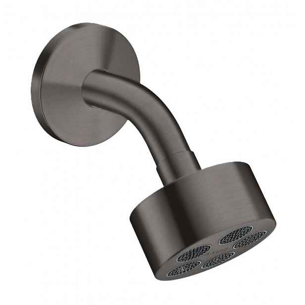 Axor One - Hlavová sprcha, průměr 7 cm, EcoSmart, kartáčovaný černý chrom 48490340