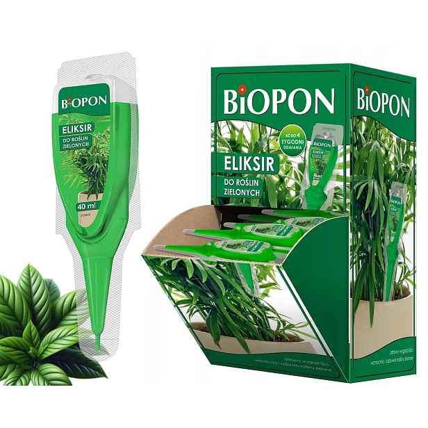 Bopon Pro Zelené Rostliny Hnojivo Domácí Kondicionér Aplikátor 40 ml 36 ks