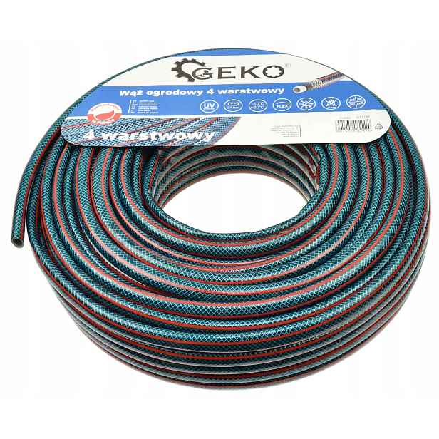 Hadice 4vrstvá 1/2" 50 m Geko New G73785