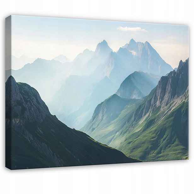 Obraz Hory Příroda Moderní Do Předsíně Kanceláře Nástěnný Plátno 120x80