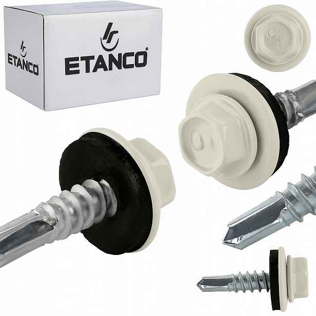 Samovrtné šrouby do oceli a kovu Etanco GT5 5,5x32mm Ral 9002 250 ks