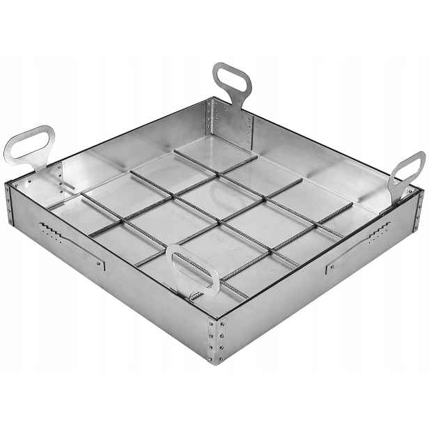 Revizní poklop Šachta 600x600x80 mm Nerezová Ocel Lock Up System