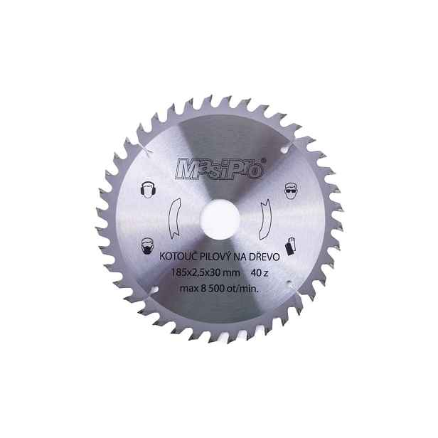 MASIPRO Kotouč pilový 185x2.5x30mm-40z