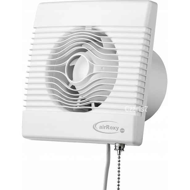 Prémiový Koupelnový Ventilátor Se Zástrčkou A Vypínačem Fi 100, Tichý