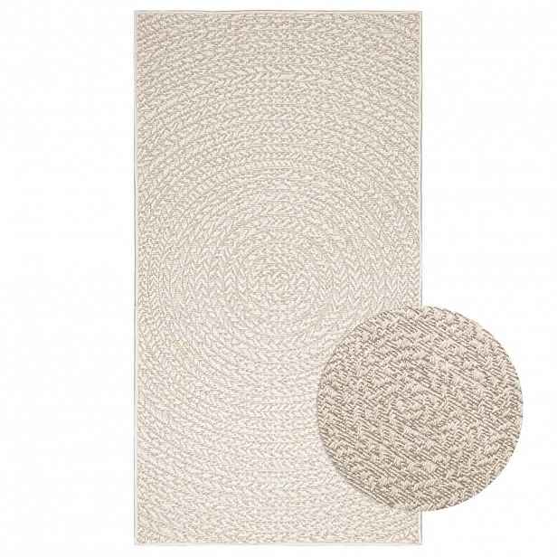 vidaXL Koberec ZIZUR krémová 80x150cm jutový vzhled interiér exteriér