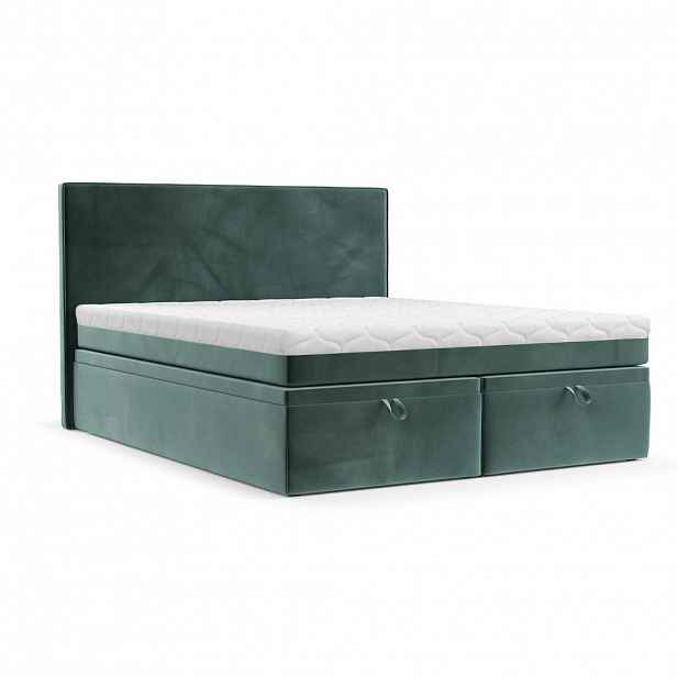 AltaBeds POSTEL BOXSPRING ZALLA 140/200 Tyrkysová