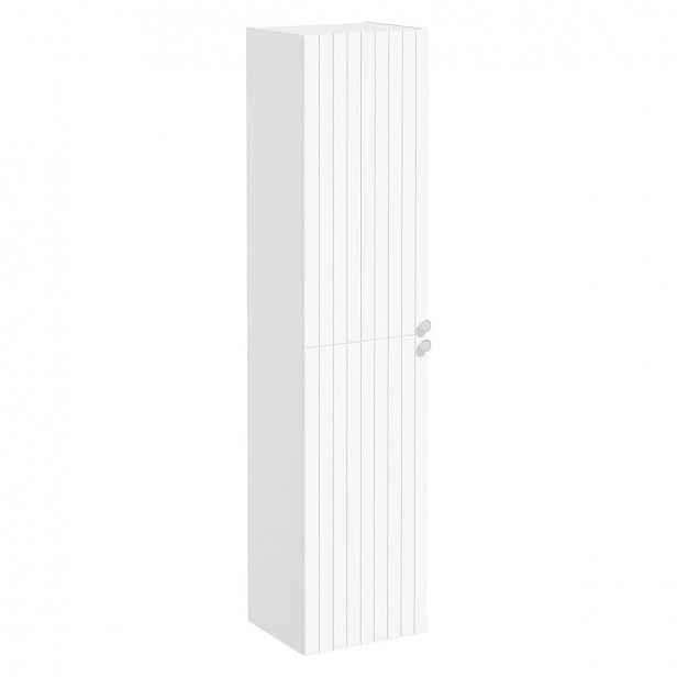 Koupelnová skříňka vysoká Vitra Root 40x180x35 cm bílá mat ROOTV40BI