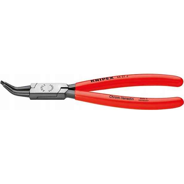 Kleště na pojistné kroužky vnitřní, 45, zahnuté J32 mm Knipex