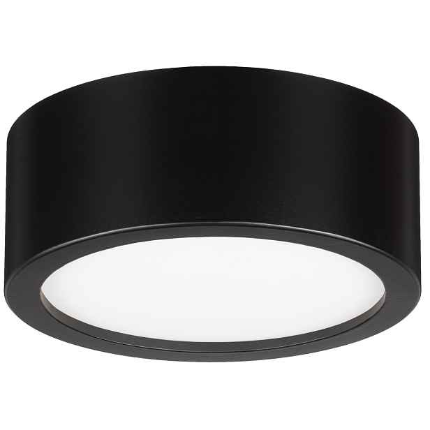 Stropní Svítidlo Černý stropní Leja fi200 Led 1xE27 do obývacího pokoje kuchyně Moderní