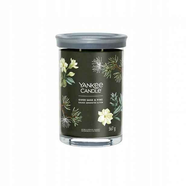 Yankee Candle SSilver Sage & Pine Velká sójová svíčka se dvěma knoty 567 g