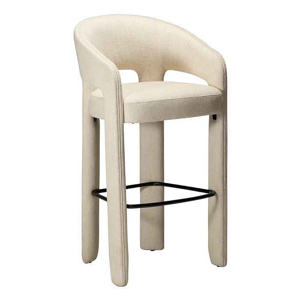 Béžová barová židle (výška sedáku 77 cm) Splendor – DAN-FORM Denmark