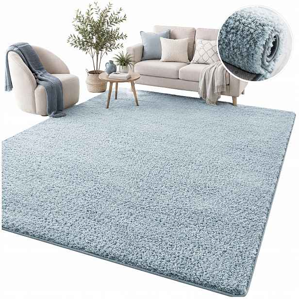 Koberec Alpaca 250x300 moderní nadýchaný plyšový měkký loftový obývací pokoj