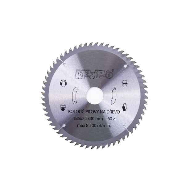 MASIPRO Kotouč pilový 185x2.5x30mm-60z