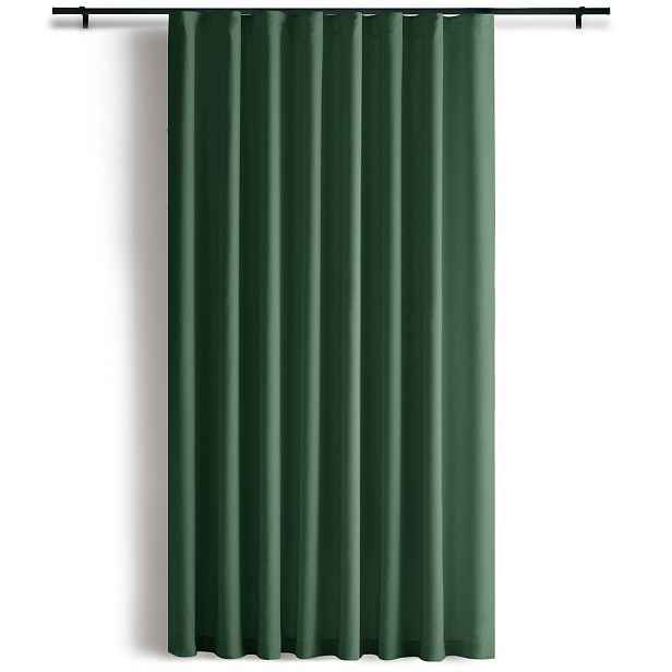 Tmavě zelený dimout závěs 265x250 cm Calisto – Filumi
