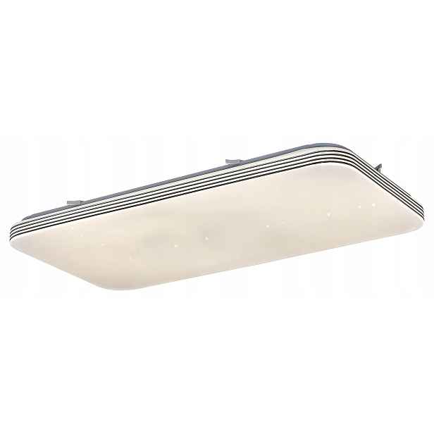 Stropní svítidlo stropní svítidlo Led bílá chromová obdélníková 63,5 cm 4000K Rabalux