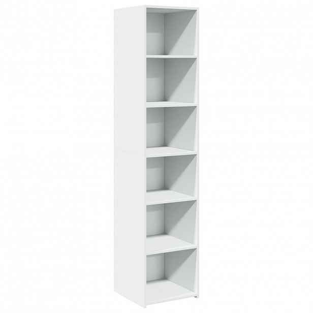 vidaXL Skříň highboard bílá 40 x 41 x 185 cm kompozitní dřevo