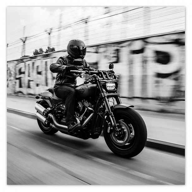 Plakáty 140x140 Harley Davidson Motocykl