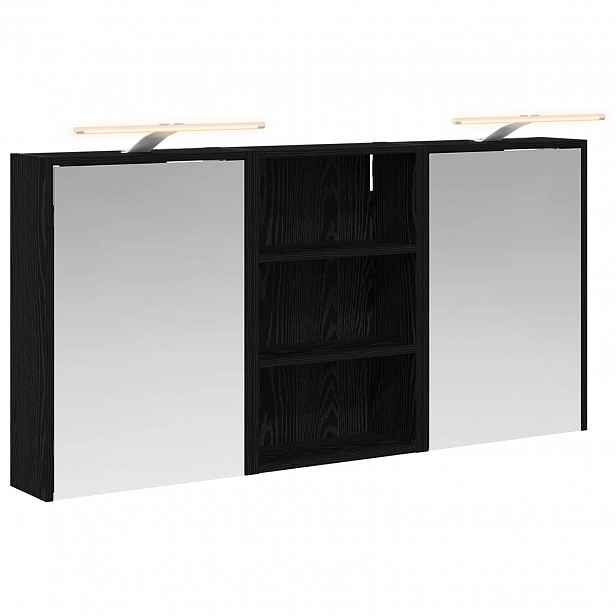 vidaXL Sada koupelnových skříněk 3 ks 126 x 16 x 62,5 cm